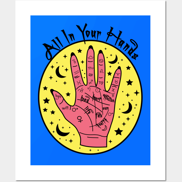 Palmistry Wall Art by Brunaesmanhott0